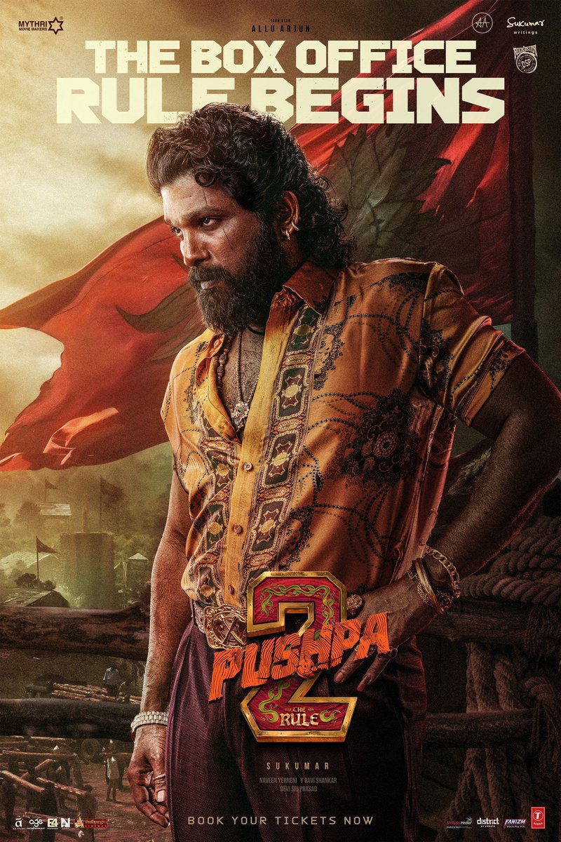 #Pushpa2 The BoxOffice Rule BEGINS 🙌🔥
<a href="/PrathyangiraUS/">Prathyangira Cinemas</a>