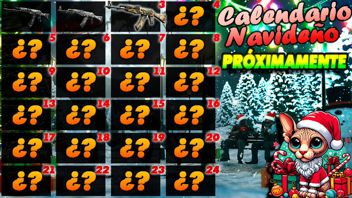 kaeryyka's tweet photo. TERCER DÍA DEL CALENDARIO 🎄

🎁 Ak-47 Phantom

✅RT and Like
✅Sub https://t.co/ZVvJ9SlMqy (PROOF) 

⏰Cada semana se darán ganadores