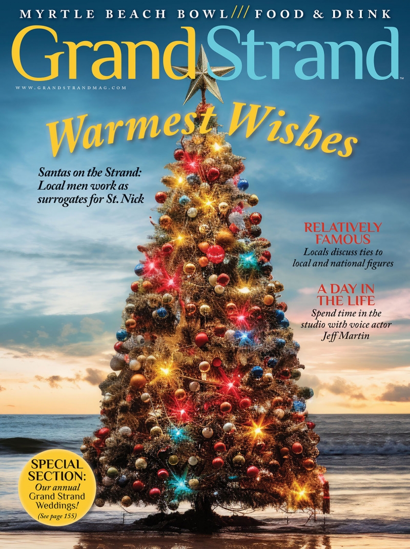Our December/January issue is here with holiday fun, our annual Grand Strand Weddings special section &amp; a whole lot more! 
grandstrandmag.com/issue/december…
.
#grandstrandchristmas #grandstrandmagazine #grandstrandmag #grandstrand #myrtlebeach #grandstrandweddings