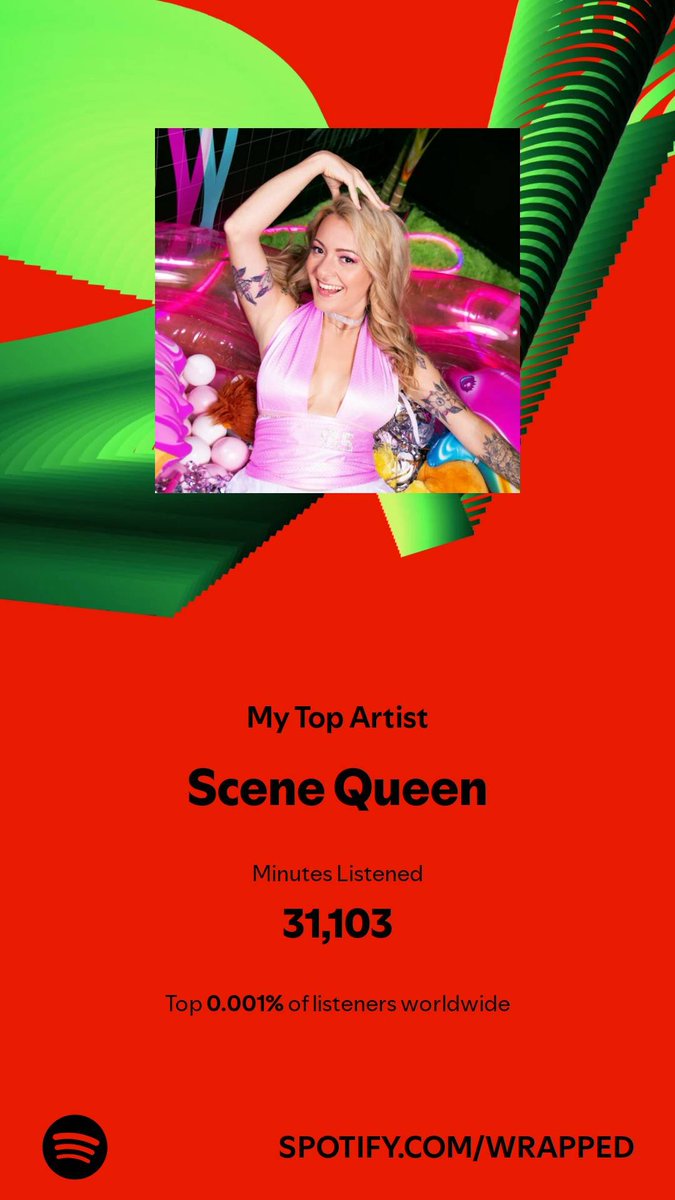 sunkist268's tweet photo. I knew @scenequeenrocks would absolutely be dominating my Wrapped! 0.001% babyyyyy! I wonder how many people are ahead of me still?
I can't wait for you to come back to Omaha! Especially since that show got canceled https://t.co/poCSh6xJXU