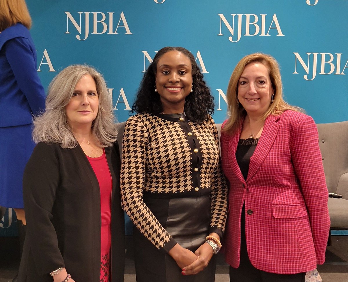 Congratulations to AJ Johnson, CEO of @NJCPA, for being  recognized for her leadership &amp; advocacy efforts by <a href="/NJBIA/">NJBIA</a>!  We are fortunate to have your thoughtful stewardship.