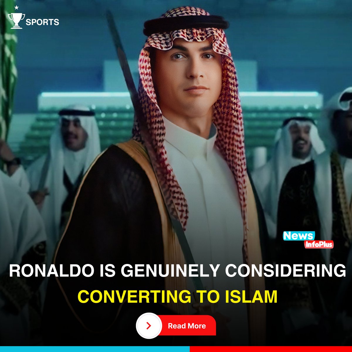 Junaidonair's tweet photo. ‘Ronaldo wants to convert to Islam,’ says former Al-Nassr goalkeeper

#CR7 #ronaldo  #ALNASSR #sports #football #SaudiArabia #Portugal #islam #saudia #footballfix #jmconlinemojo #NewsInfoPlus @MoJoJamil https://t.co/H0wtOEFaSX