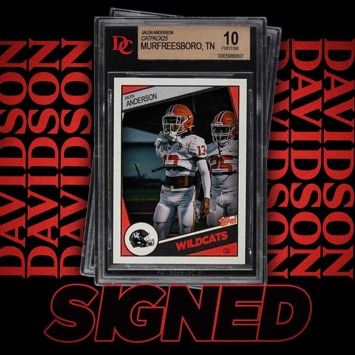 🔴SIGNED⚫️

Jalen Anderson is officially a Wildcat‼️
Position: CB
X: <a href="/Jalen_A25/">Jalen A. Anderson</a>