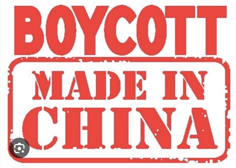 MLeeNYCx's tweet photo. @PhaedraXTeddy This is why I #BoycottChina‼️I don’t want anything from demon #China entering my life‼️

#MadeInChina = #MadeInHell https://t.co/rdVfv4p2AN