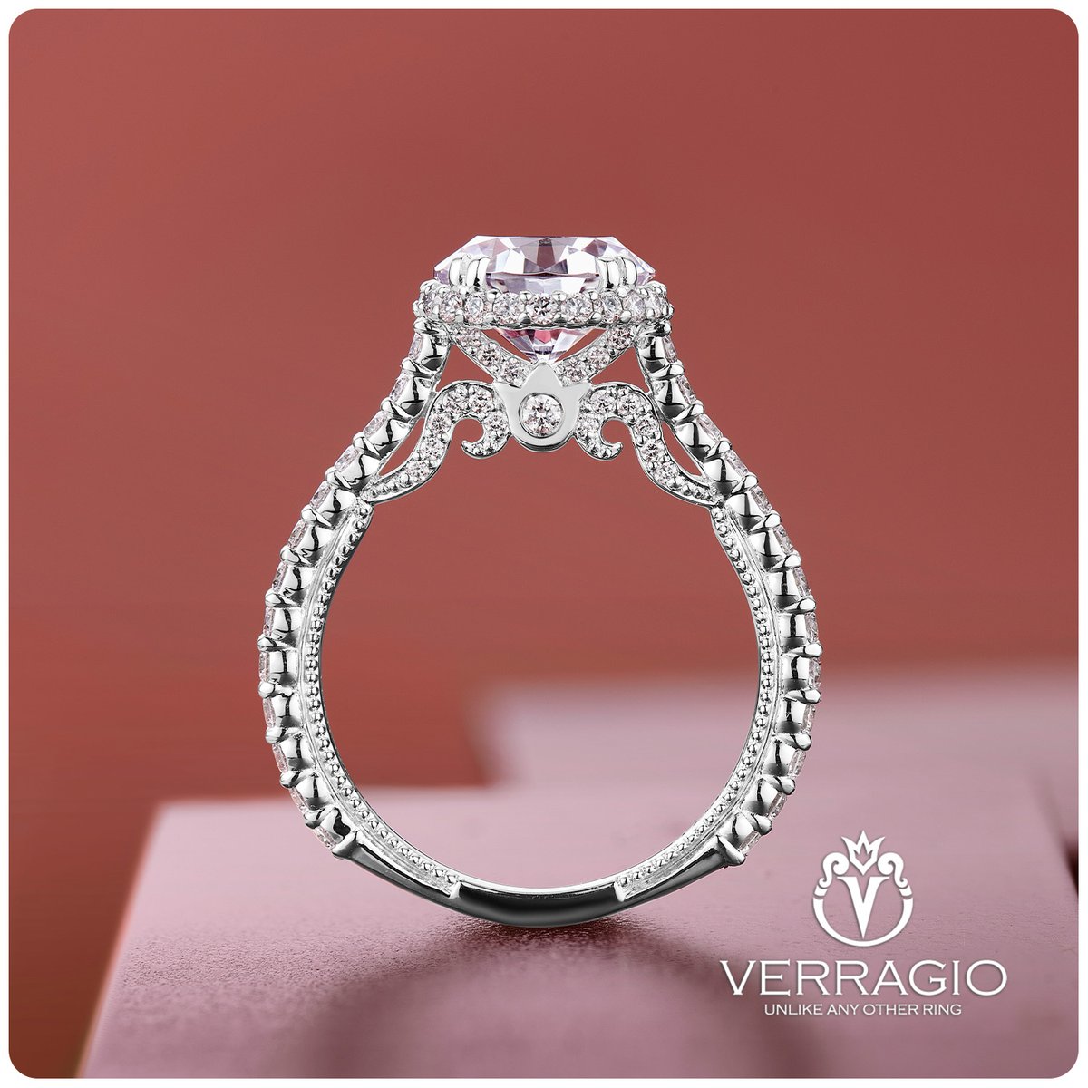 It's time to meet our iconic engagement rings. Experience the fusion of luxurious designs &amp; unparalleled craftsmanship. Each ring symbolizes  love and commitment, intricately designed to capture the essence of your  unique story. 💕

💍: Insignia-7109R

#Verragio #EngagementRing