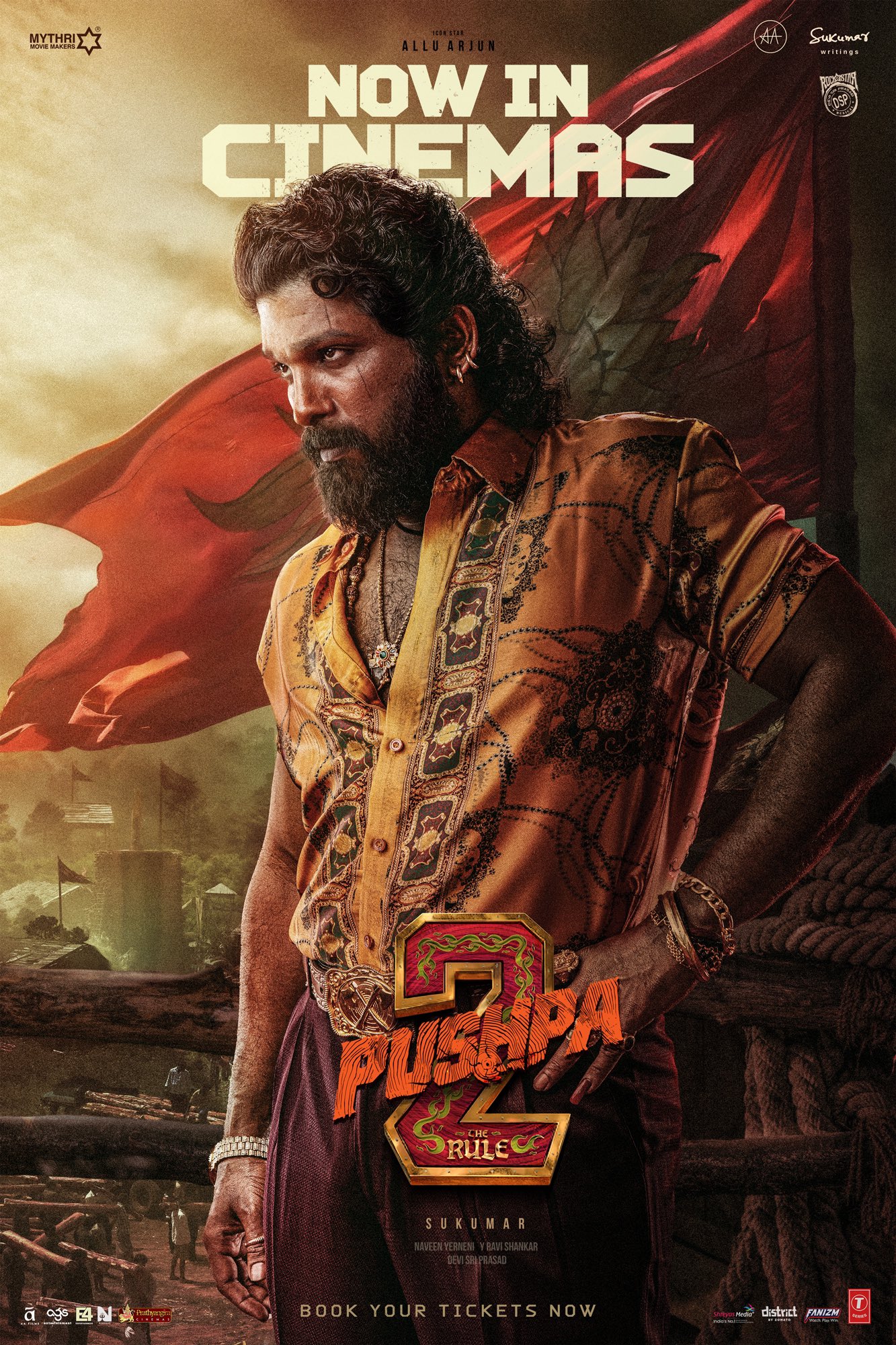 Pushpa Movie Allu Arjun Review In Hindi, Fahadh Faasil and Rashmika Mandanna