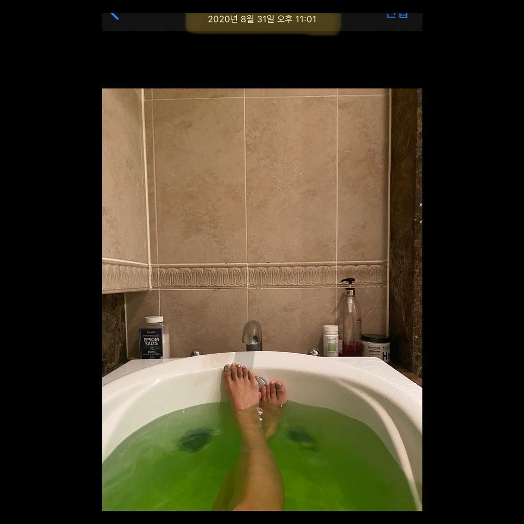 A bath is always the best