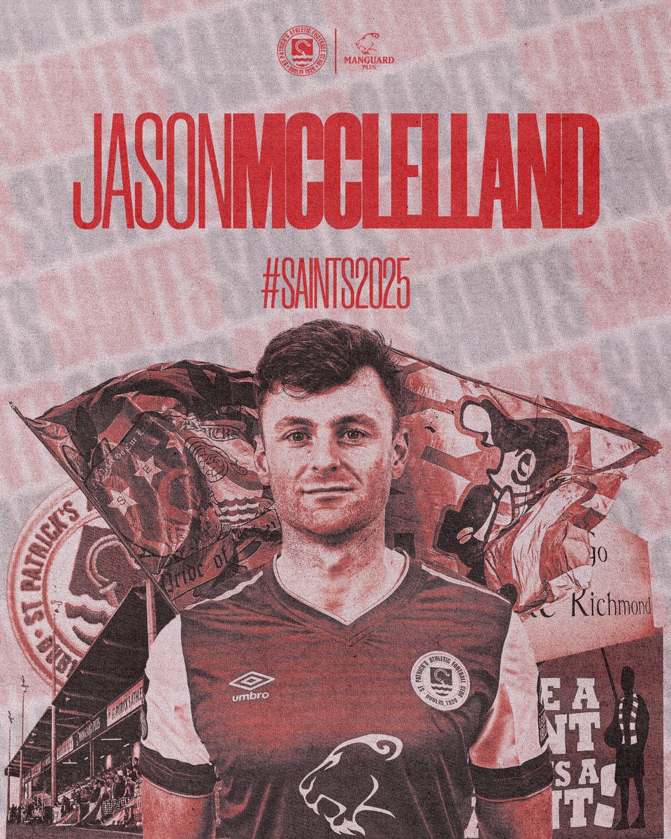 stpatsfc's tweet photo. ✍️ Jason McClelland has extended his contract at Richmond Park, having joined ahead of the 2020 campaign, he'll be heading into his 6th season as a Saint next year

📕https://t.co/YyEuA1zOnp

📺https://t.co/3KDH73MNqB

#StPatsFC 🔴⚪️ https://t.co/nNhV7pE02g