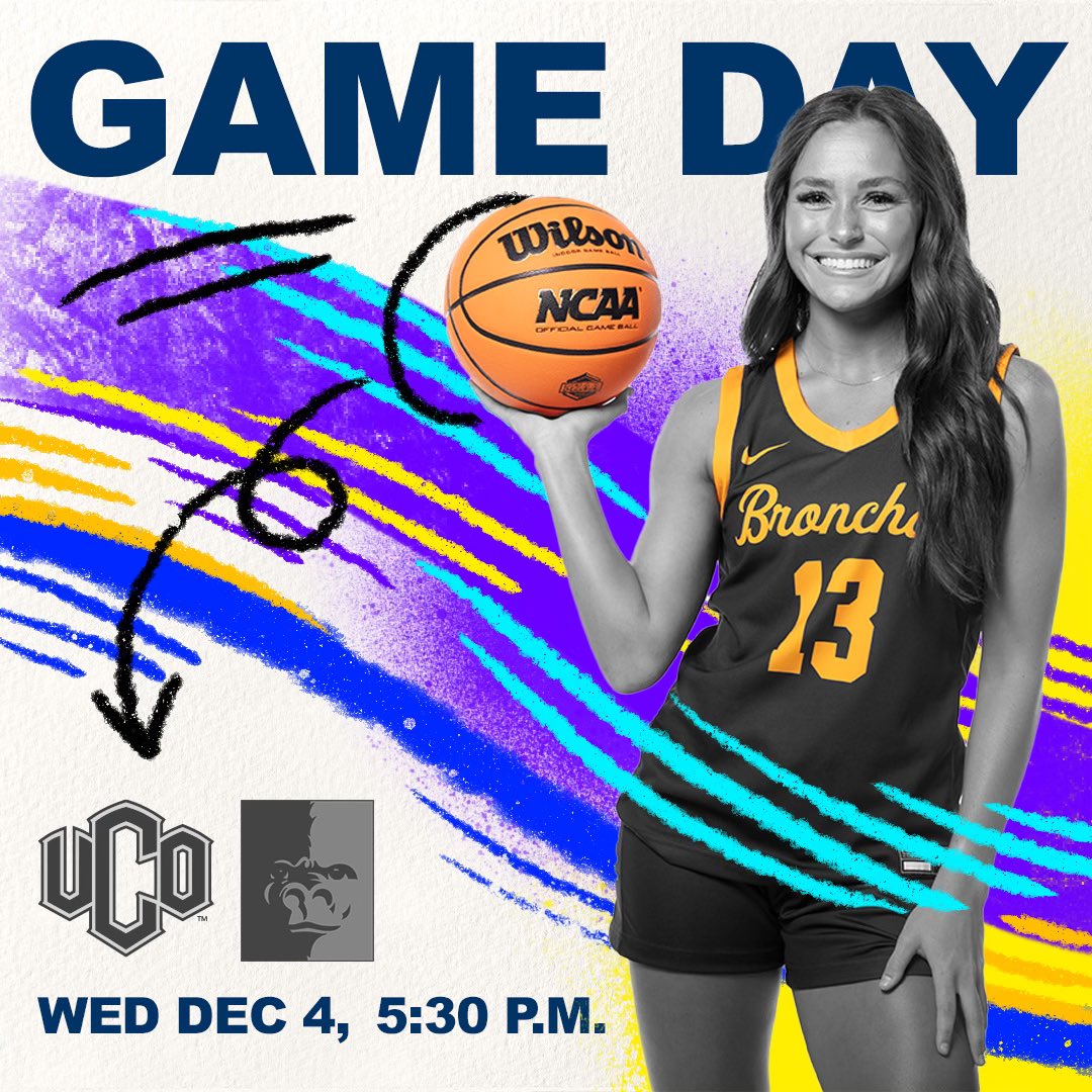 GAMEDAY! 🔙 home

🎟️ bronchosports.com/sports/2015/1/…

<a href="/UCOWBB/">UCO Women's Basketball</a> x #RollChos
