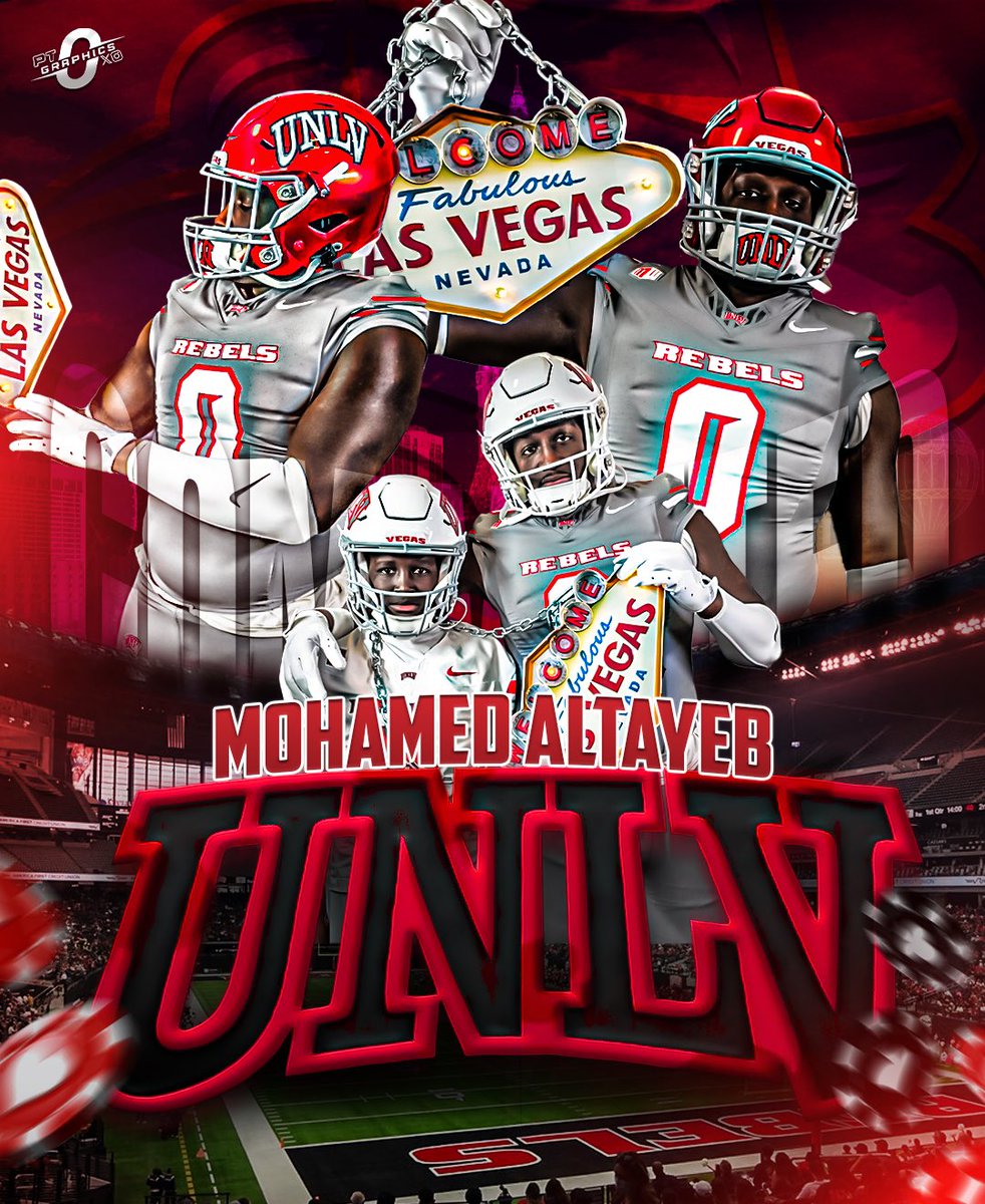 #AGTG 100% COMMITTED ‼️ #UNLVFB