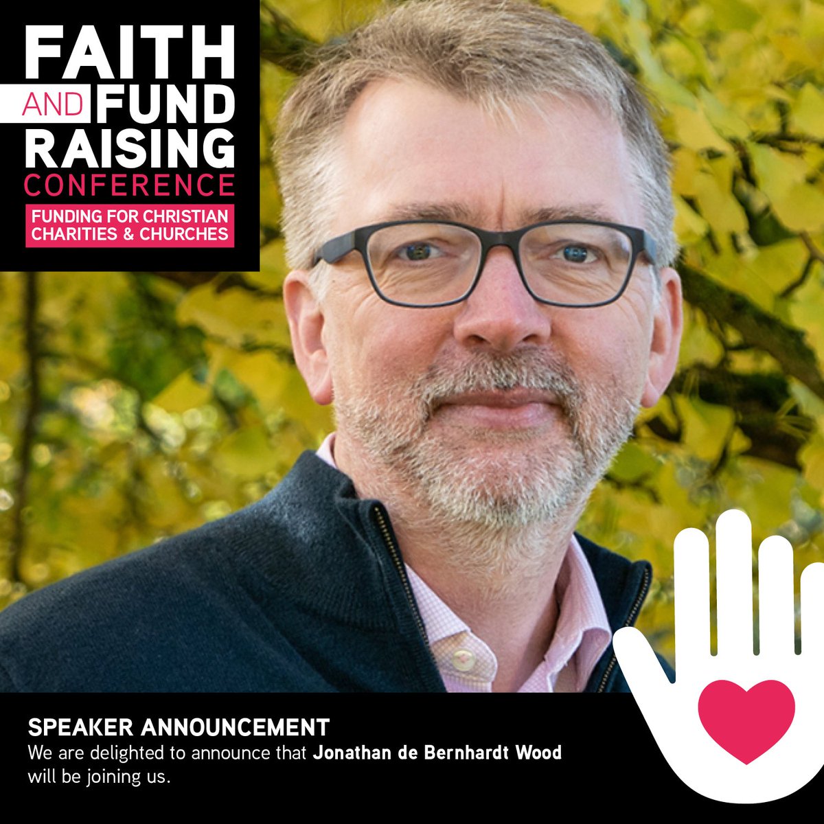 Excited to have <a href="/GivingDirector/">Jonathan de Bernhardt Wood</a> join us at #FaithAndFundraising2025! 🎉

Director of Giving at the <a href="/churchofengland/">The Church of England</a>, author of The Porcupine Principle, &amp; charity sector leader with 30+ years of experience, Jonathan will inspire generosity &amp; impact! 🙌

Join us on 26th March 2025