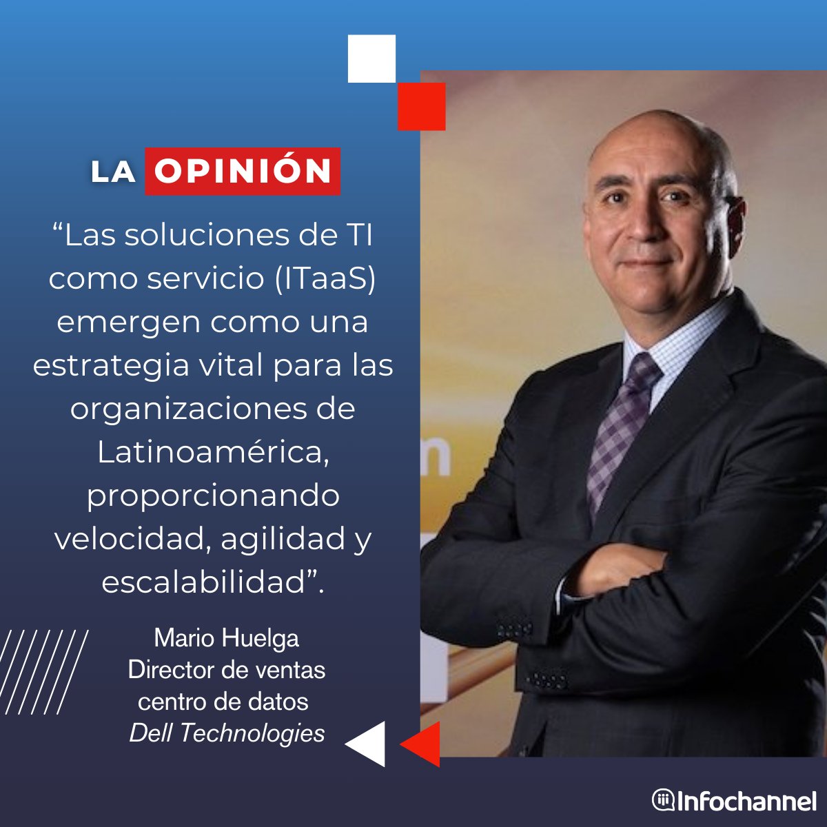 InfochannelMX's tweet image. #Opinión | Para conseguir el éxito en el mercado, no hay opción: es necesario adaptarse de manera rápida a los cambios del mercado; y aquí resaltan las soluciones de TI como servicio #ITaaS.

Pues en opinión de Mario Huelga, director de ventas centro de datos en @DellTechMx ,