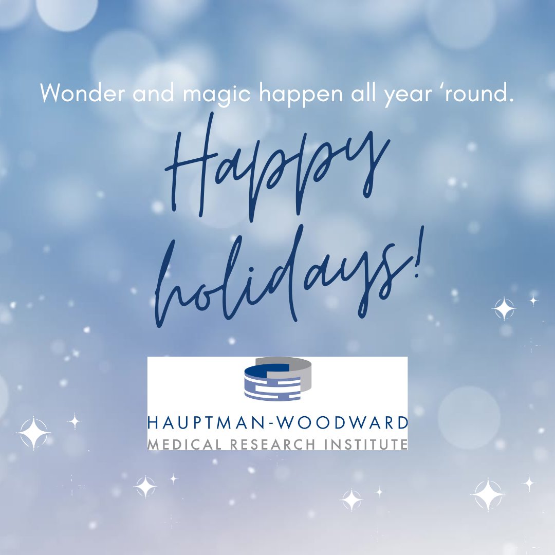 UBuffalo Hauptman-Woodward Research Institute tweet media