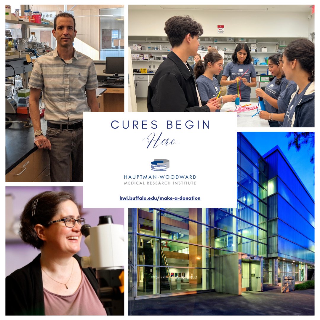 UBuffalo Hauptman-Woodward Research Institute tweet media