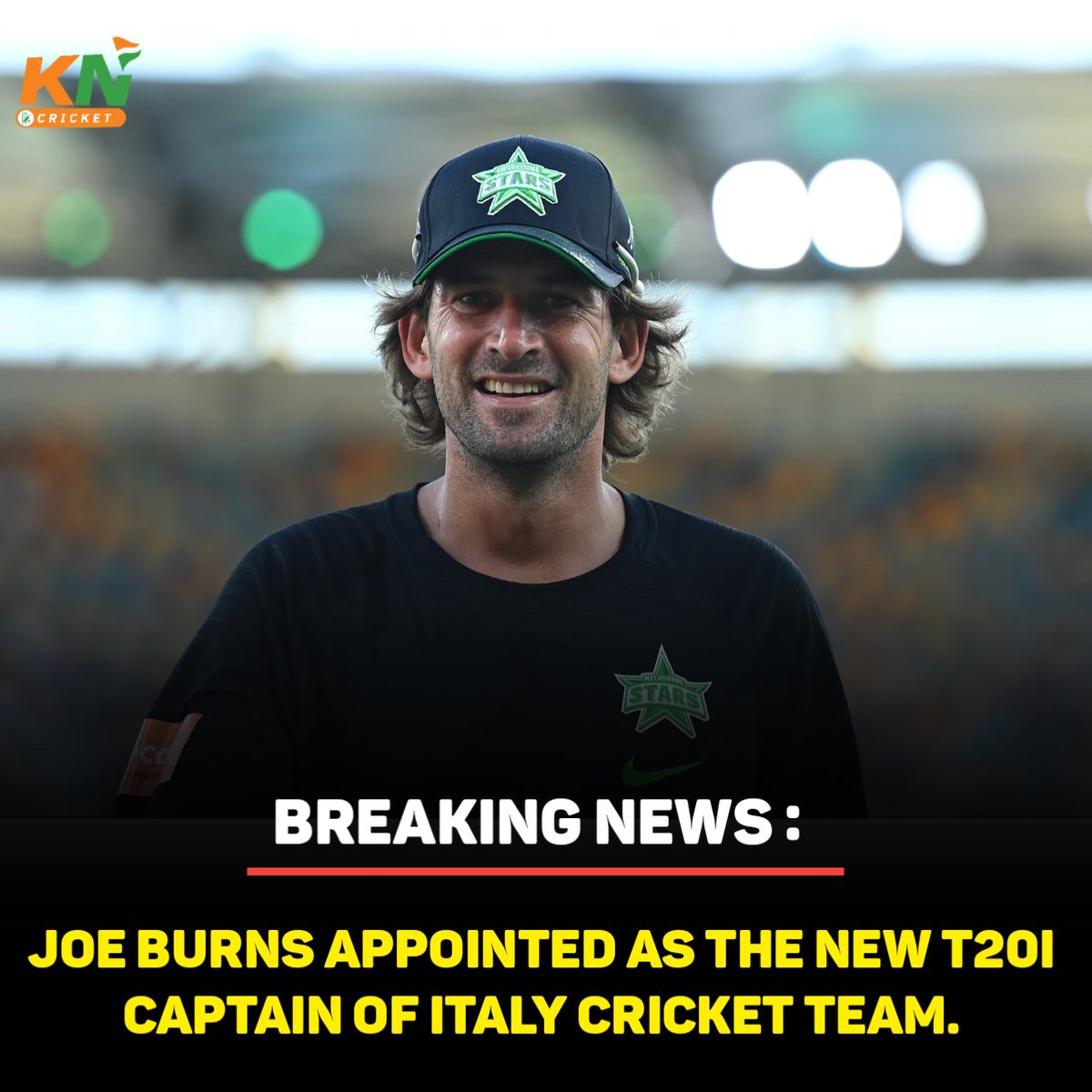 Khelnowcricket's tweet image. Former Australian batter and Italy player Joe Burns appointed as their new captain for T20Is

#T20Cricket #JoeBurns #Italy #ICC #Cricket
