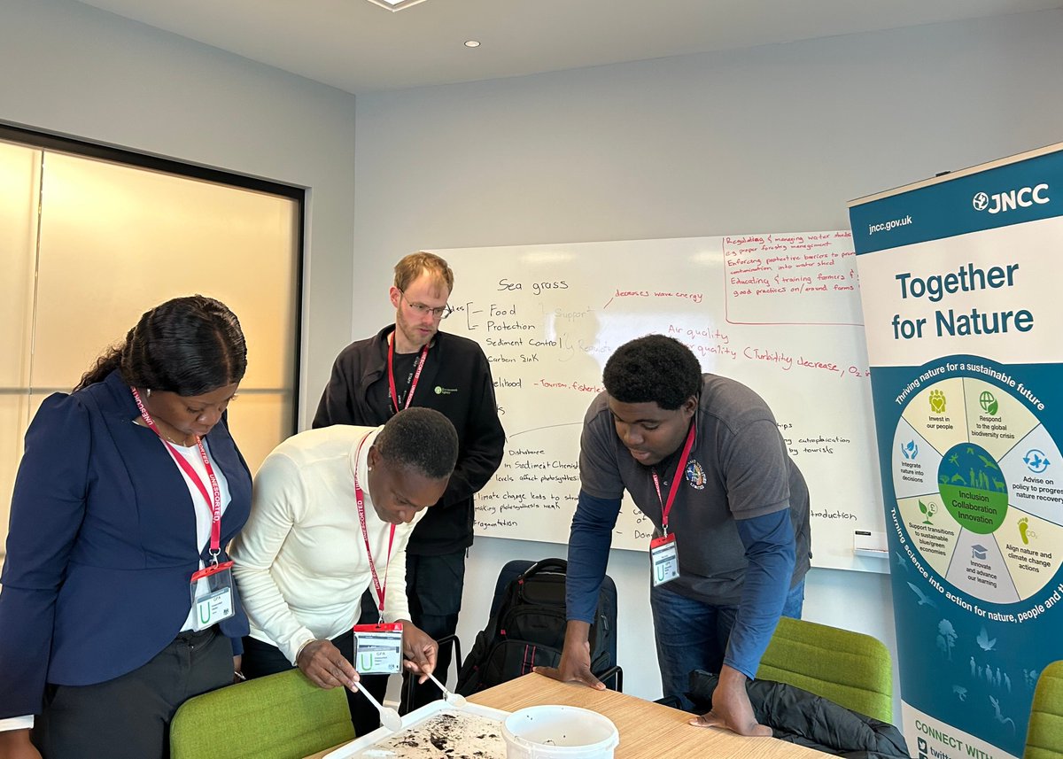 JNCC_UK's tweet photo. 🌿 On the final day of a transformative week, we reviewed Individual Action Plans, reflecting on how each participant will apply the skills and knowledge gained to support Montserrat’s thriving biodiversity. 

Together, we’re #TurningScienceIntoAction #ForNaturePeoplePlanet 🌍 https://t.co/AaiVLE7evi
