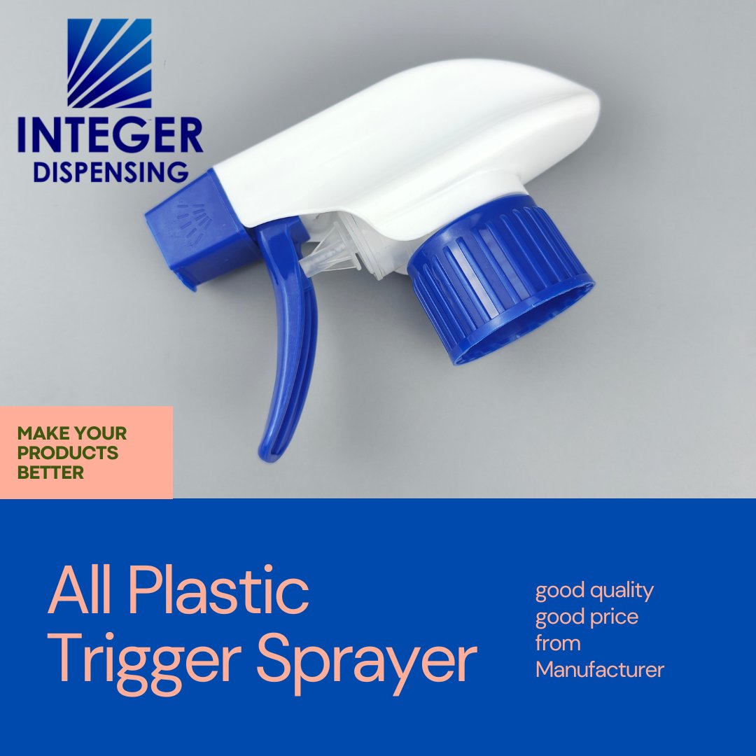 We focus on the design, production and manufacturing of trigger sprayer, with multiple options such as pre-pressing, spraying, foaming, continuous, etc. #triggersprayer #packagingsolution #triggerpump #triggerhead #plasticcaps #Manufacturer
