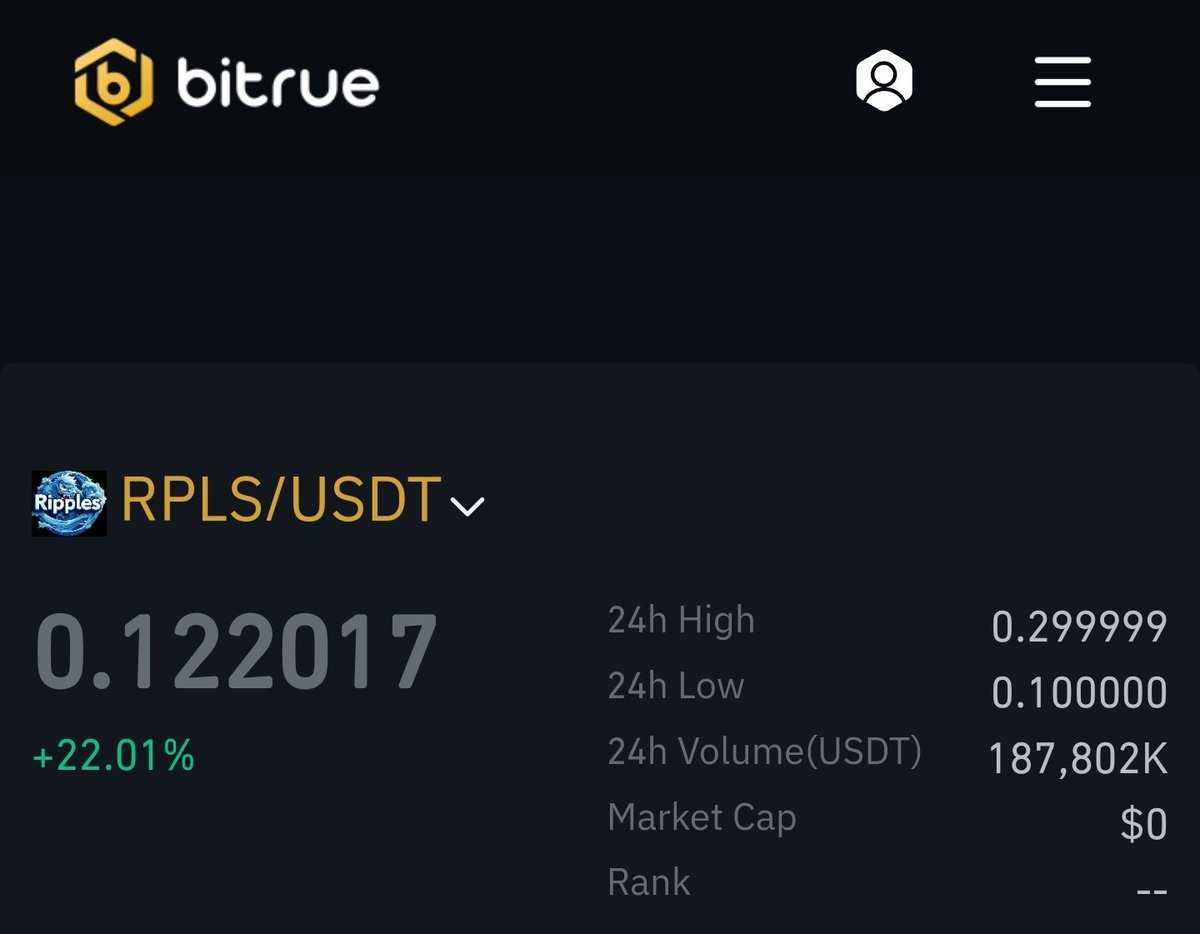 RippleXrpie's tweet photo. DAMN! Over $187,000 in volume in the past 24 hours on Bitrue!

The first #XRPL meme that didn't die after a few hours on Bitrue Exchange!! @rplsripples is aiming to become the number 1 meme on XRPL! 👀

MEME + UTILITY IS THE KEY! 🥳

Buy $RPLS on Bitrue: https://t.co/jWu5s5wMfq

Join Telegram: https://t.co/PetXYfH2oE

Buy $RPLS on Firstledger: 
https://t.co/UBE6wnlkNV

Buy $RPLS on Magnetic: 
https://t.co/6ePAiX1mpm