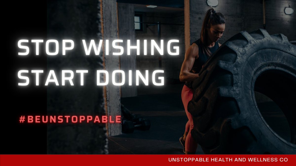 AndUnstoppable's tweet photo. Stop wishing, start doing.

#beunstoppable #beinspired #myunstoppable #inspirationalquotes #selfmotivation #cbdwellness #livefit https://t.co/64e0sCRIn3