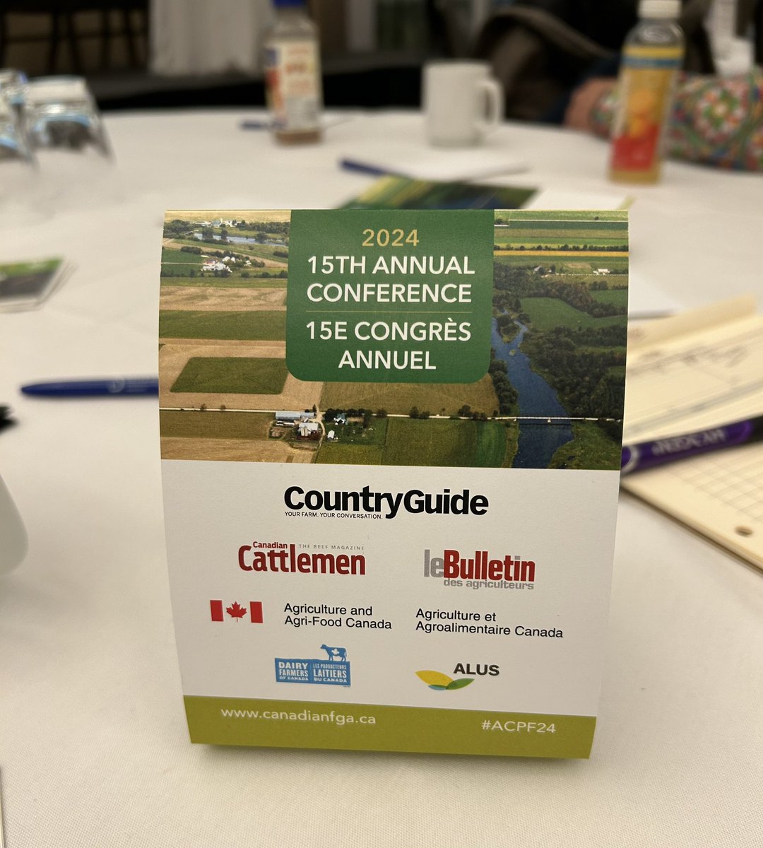 LandForFood's tweet image. Great sessions @CFGA_ACPF Conference with @ralphmartinOAC on forages for sustainable ag and @SenatorRobBlack on the AGFO Critical Ground Report. #CFGA24