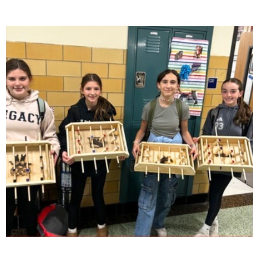 BethpageUFSD's tweet photo. 🎉 Look at these awesome foosball tables created by 7th graders at JFK Middle School in their Engineering & Design class! ⚙️🛠️ They’re not just learning; they’re building fun! 🎮👏 #WeAreBethpage #EngineeringForTheWin #STEM https://t.co/oG3jb5BZIp