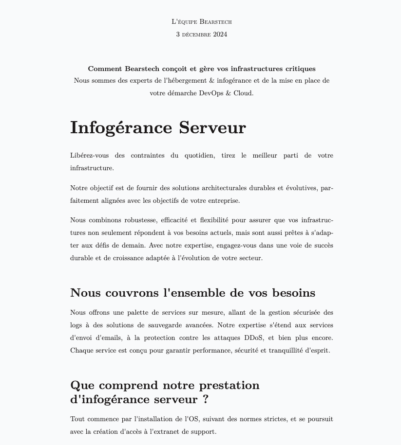 bearstech's tweet photo. LaTeX.css : pour ceux qui ont du goût et souhaitent donner à leur site web l'apparence d'un document LaTeX.

👉 https://t.co/CIPNPYplnT https://t.co/RCYPT4ravh