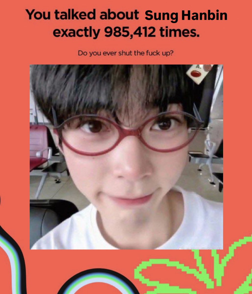 hanbaobin's tweet photo. did anyone else get this on their spotify wrapped? https://t.co/mpG4ZqnMjD