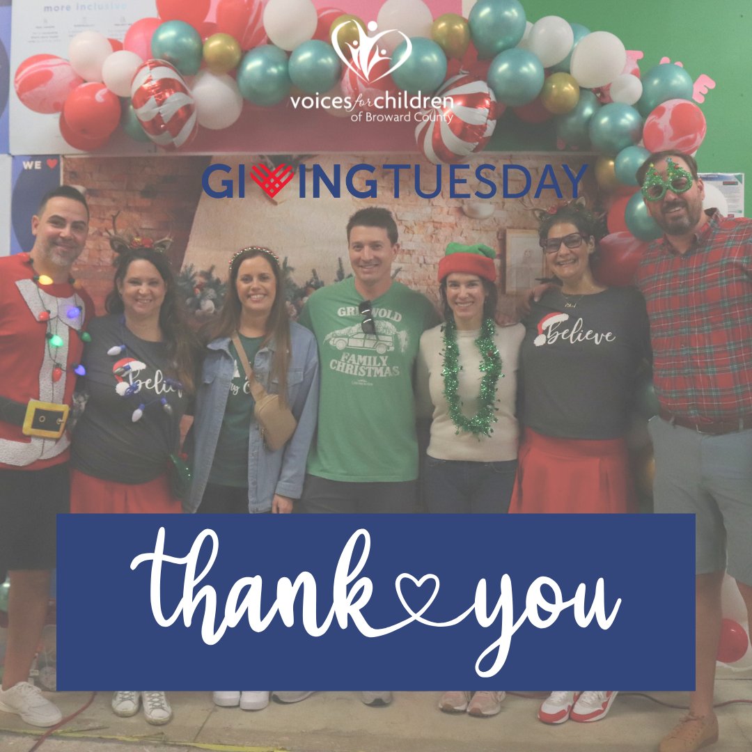 We’re so grateful for your generosity and support during our #GivingTuesday Holiday Wishes Campaign. Because of YOU, we’re one step closer to bringing joy, love, and hope to children in foster care this holiday season.  💝  
#ThankYou #HolidayWishesCampaign #GivingTuesday