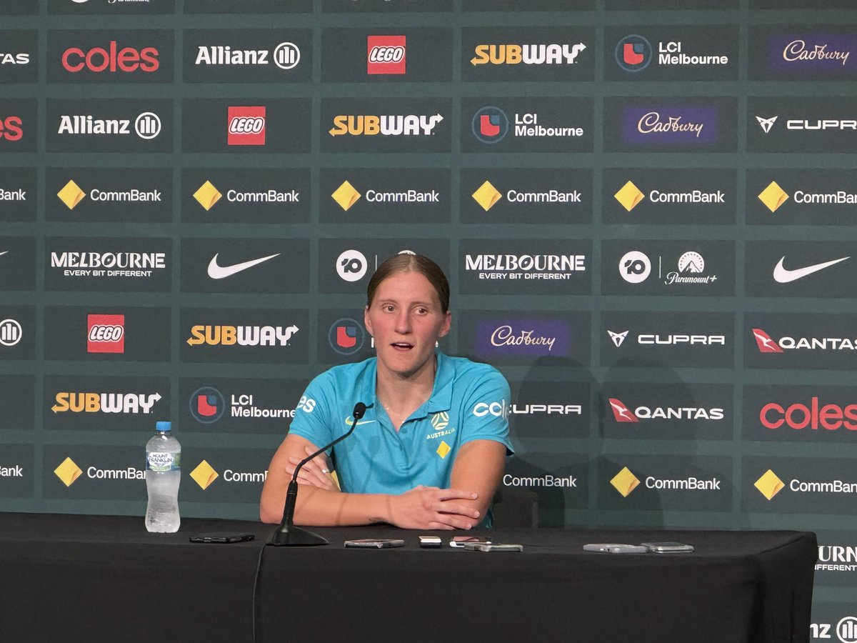 Tash Prior thrilled with her goal and starting debut for <a href="/TheMatildas/">CommBank Matildas</a>, enjoying her time in camp with the side

#Matildas #AUSvCPE