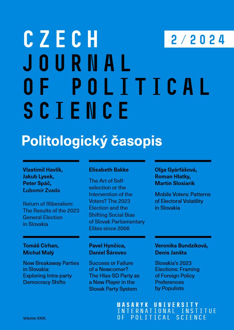 A friendly reminder that you can read our 2/24 on the 2023 Slovak parliamentary election from our web, too. Election topics, electoral volatility, breakaway parties, foreign policy preferences, and much more! 
Get it here 👇
czechpolsci.eu

And get ready for 3/24 😎