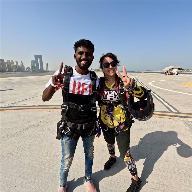 skydivedubai's tweet photo. Adventure speaks every language! With instructors from over 30 countries, whether it's Hola, Bonjour, Marhaba, Namaste, or Privet, we've got you covered here at Skydive Dubai. ๐ช ๐
ย
#SkydiveDubai #FlyingAdventures #MyDubai https://t.co/FEieOAc6w3