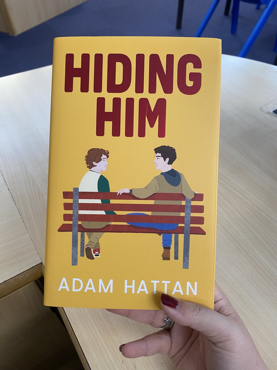 A huge thank you to <a href="/adamhattan/">Adam Hattan</a> for sending over copies of his YA Book “Hiding Him” ✨
We’ve got enough copies to hand out to all the students apart of BeMe Club 🏳️‍🌈🏳️‍⚧️
