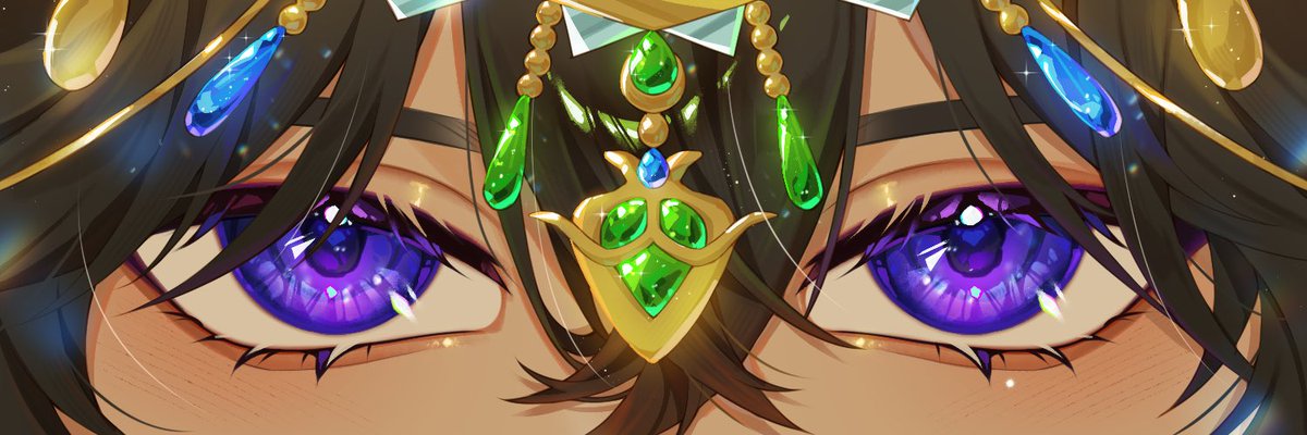 haven’t done an eye banner in a while but i loved how this turned out!! coloring gems is fun ٩( ᐛ )و

#Vtuber #VTartist #VGenComm #VGen #CommissionsOpen