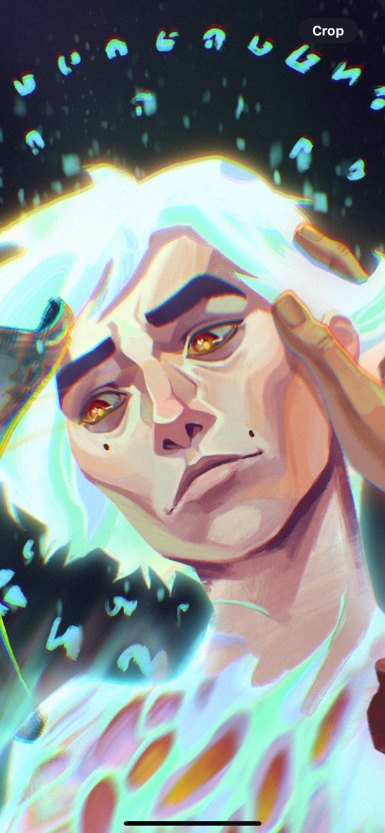 AwyrNika's tweet photo. Pull the blanket tight now, 
I can feel the light shine on my face🤖✨

#arcane #jayvik #Arcane2 #arcanefanart #arcaneviktor https://t.co/eobbucnuCn