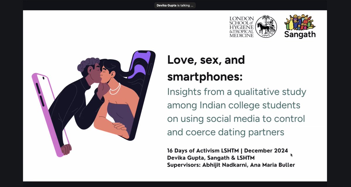 deviquoi (@deviquoi) on Twitter photo Shared findings from my PhD about the role of #technology in creating a new realm for #ViolenceAgainstWomen to play out - and spill over into real life. Gloomy prospects lie ahead! At the #16DaysOfActivism series at <a href="/LSHTM/">London School of Hygiene & Tropical Medicine</a> by <a href="/MARCH_LSHTM/">MARCH Centre, LSHTM</a> <a href="/lshtm_gvhc/">Gender and Health</a> <a href="/SangathARG/">Addictions and related-Research Group</a> <a href="/SangathIndia/">Sangath</a> Shared findings from my PhD about the role of #technology in creating a new realm for #ViolenceAgainstWomen to play out - and spill over into real life. Gloomy prospects lie ahead! At the #16DaysOfActivism series at <a href="/LSHTM/">London School of Hygiene & Tropical Medicine</a> by <a href="/MARCH_LSHTM/">MARCH Centre, LSHTM</a> <a href="/lshtm_gvhc/">Gender and Health</a> <a href="/SangathARG/">Addictions and related-Research Group</a> <a href="/SangathIndia/">Sangath</a>