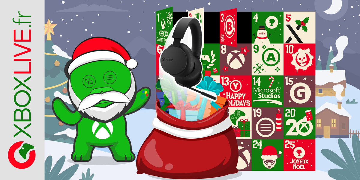 Aujourd'hui dans notre jour 4 du calendrier de l'avent, avec <a href="/XboxFR/">Xbox FR</a> on vous fait gagner le dernier casque sans fil #Xbox. 

Pour participer RT le tweet  abonne toi et tag un ami.

Le gagnant ou la gagnante sera annoncé demain.