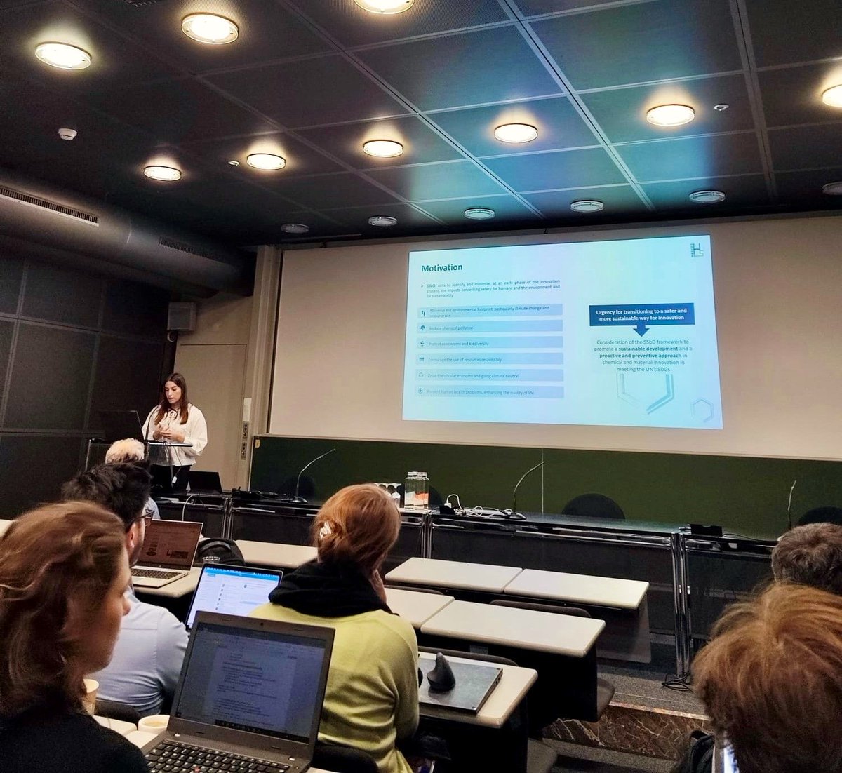 analyst_eu's tweet photo. Last week, @Holoss_lda - the coordinator of @analyst_eu  participated in the #SSbD 𝟐𝟒 𝐂𝐨𝐧𝐟𝐞𝐫𝐞𝐧𝐜𝐞 (@Empa_CH) held at Monte Verità, contributed with a presentation outlining the project's objectives, highlighting recent #innovations and advancements.

#Sustainability https://t.co/u42N95A6c1
