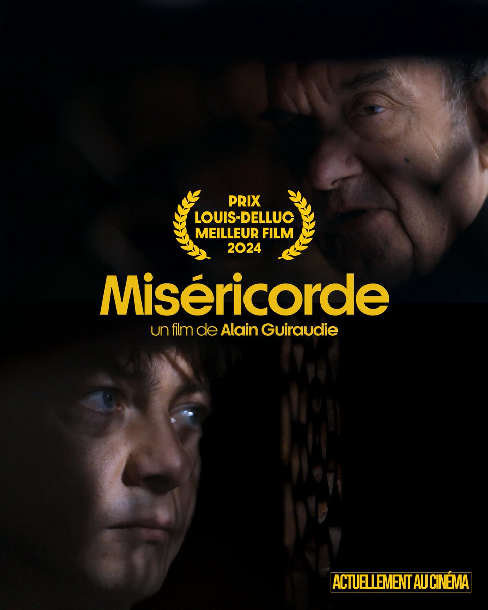 𝐌𝐈𝐒𝐄́𝐑𝐈𝐂𝐎𝐑𝐃𝐄 d'Alain Guiraudie remporte le Prix Louis-Delluc du Meilleur film 2024 ! #LOUISDELLUC