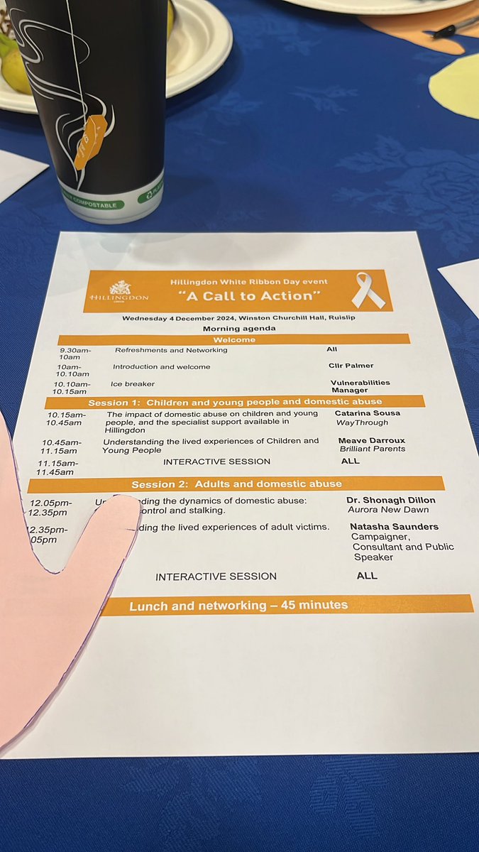 We have a busy day full of great speakers at the <a href="/Hillingdon/">Hillingdon Council</a> #WhiteRibbonDay event #hillingdon #endviolenceagainstwomen #16DaysOfActivism
