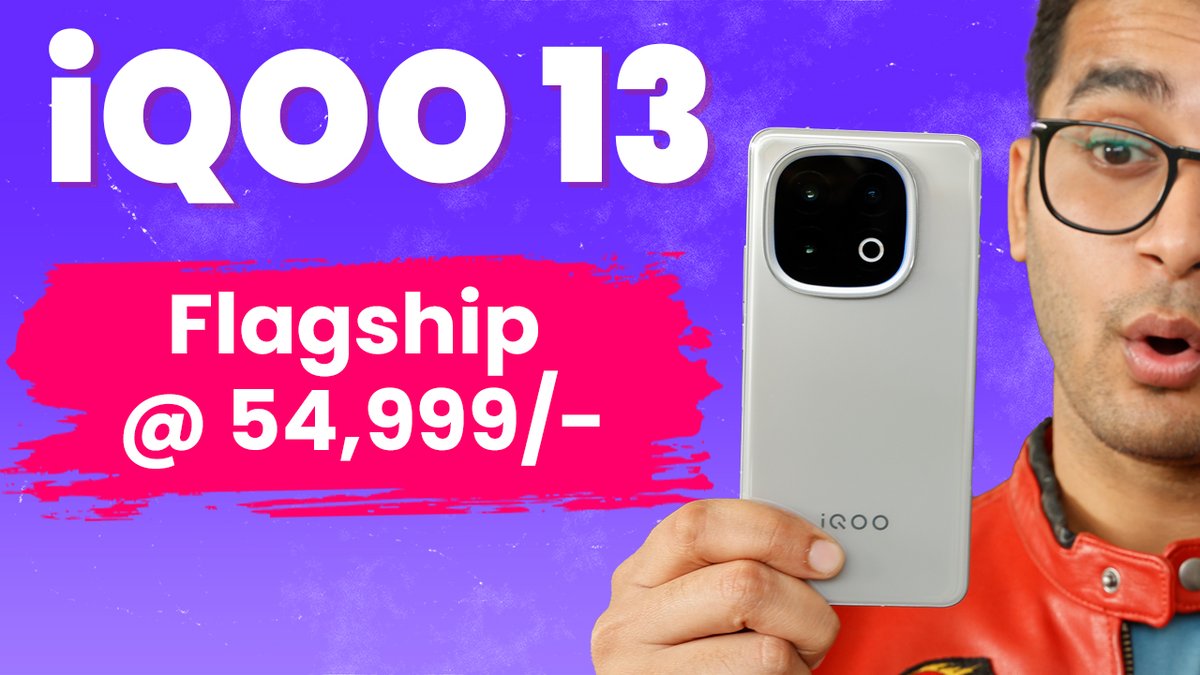 iQOO 13 First Look: Most Affordable Android Flagship at Rs 54,999 🔥
.
🔗 youtu.be/_cREmED0Sqk 🚨
.
#iQOO13 #iQOO #iQOO12