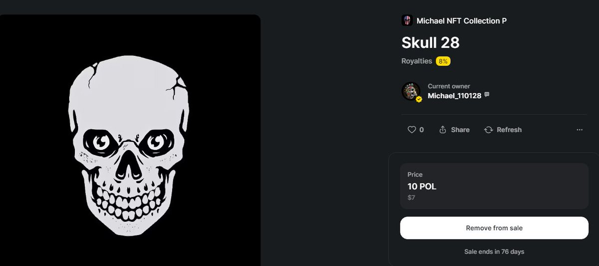 Skull 28

#nft #nftcreator #artwork #artgallery #trade #trader #rarible #opensea #artist #artcollector #artworld #nftmarketplace #nftartist #nftcommunity #nftcollector #nftart #art #photography #design #Designer