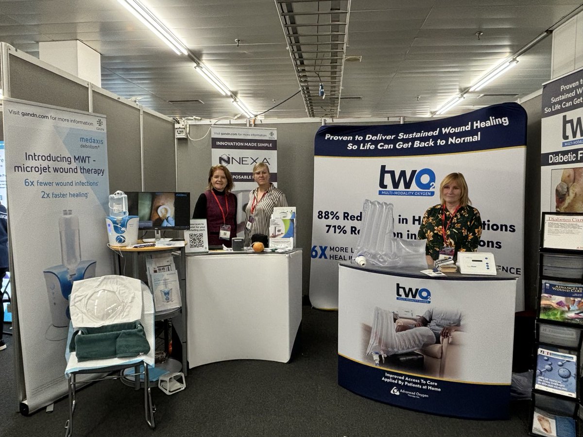 GandNMedical's tweet photo. We had an amazing time presenting the NEXA NWPT device last week at the RCOP event and connecting with so many of you. It was a pleasure to be alongside Aoti, sharing our vision for the future of wound care. Excited for what’s next!

#GandN #WoundCare #NEXA #Innovation https://t.co/7BMwBUknV1