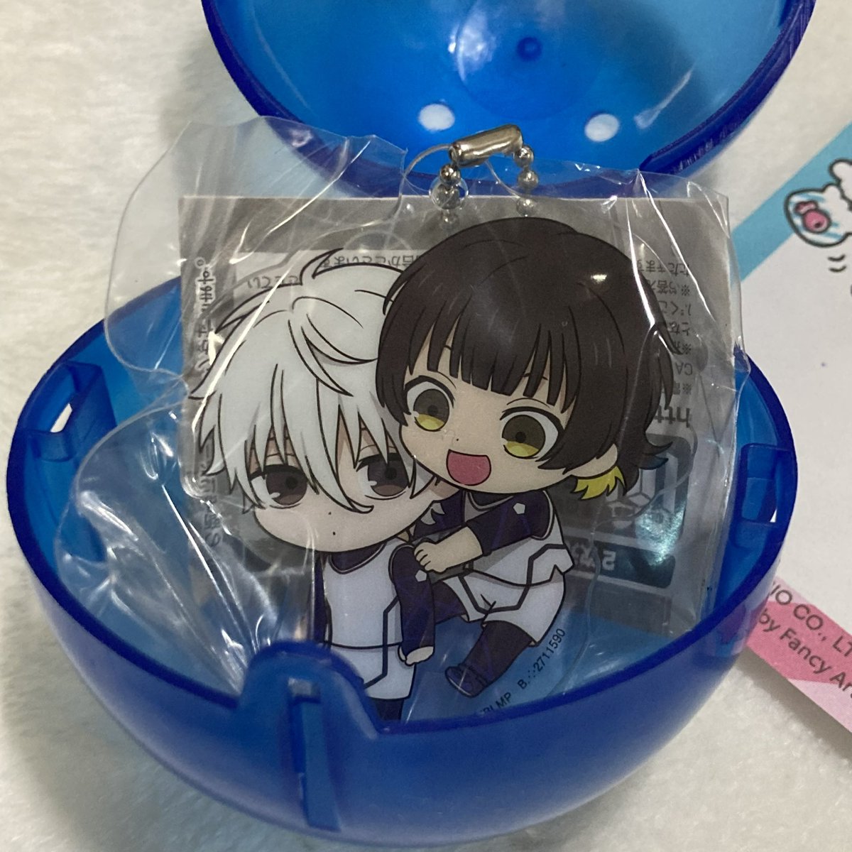 Queengoods25's tweet image. ⚽️ พร้อมส่งกาชาปอง Bandai บันได 😈

Bluelock : EPISODE NAGI พวงกุญแจ บาจิระ นางิ 150บาท

🚚 50 บาท
📩 สนใจสอบถาม dm/mt ได้เลยค่า

#ตลาดนัดbluelock #ตลาดนักคุกฟ้า #ตลาดนัดอนิเมะ #ตลาดนัดอนิเมะรวมด้อม