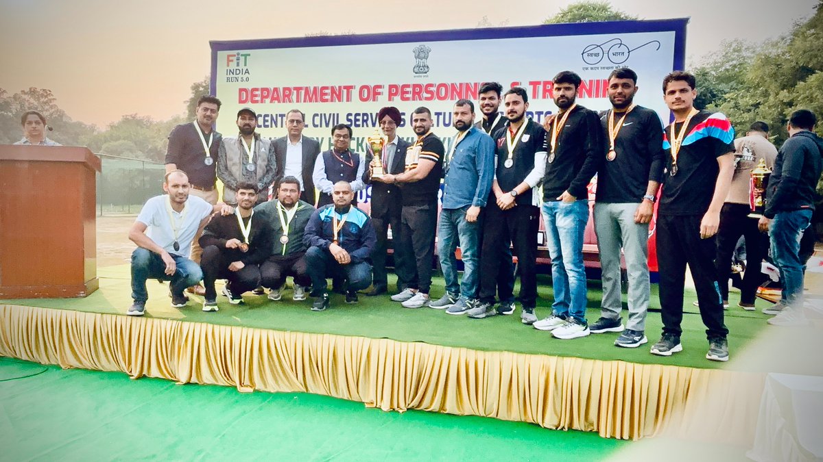 fooddeptgoi's tweet image. Department of Food and Public Distribution has won the Bronze Medal in the Inter-Ministry Kho Kho Tournament, 2024-25 organized by CSCSB on 29.11.2024
The Kho Kho team was felicitated today at Krishi Bhawan.
#Sports #IndianSports #Cheer4Bharat