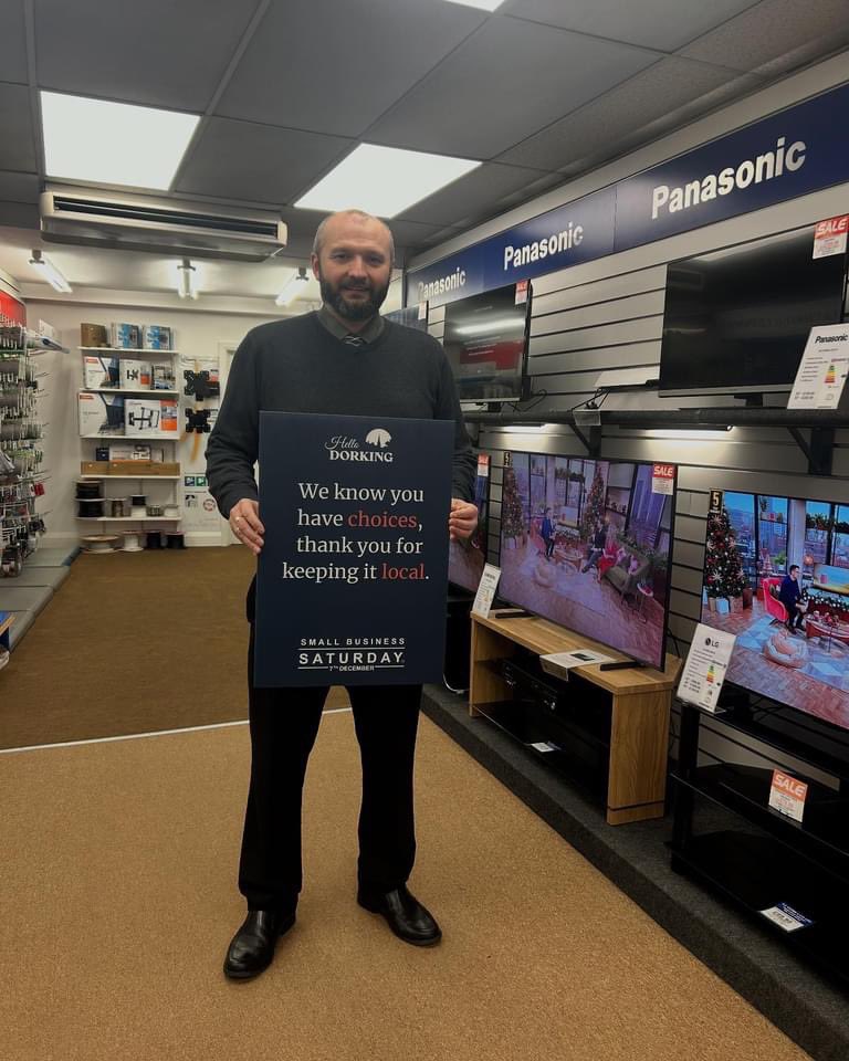This Saturday is #SmallBusinessSaturday - here’s what it means for Dorking.

Supporting local businesses is at the heart of our community, and on Saturday, we encourage you to explore the charming independent shops and boutiques that make Dorking so unique.
@SmallBizSatUK