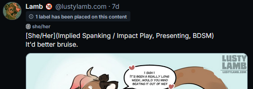 Lamb MOVED (Check Bio!) tweet media