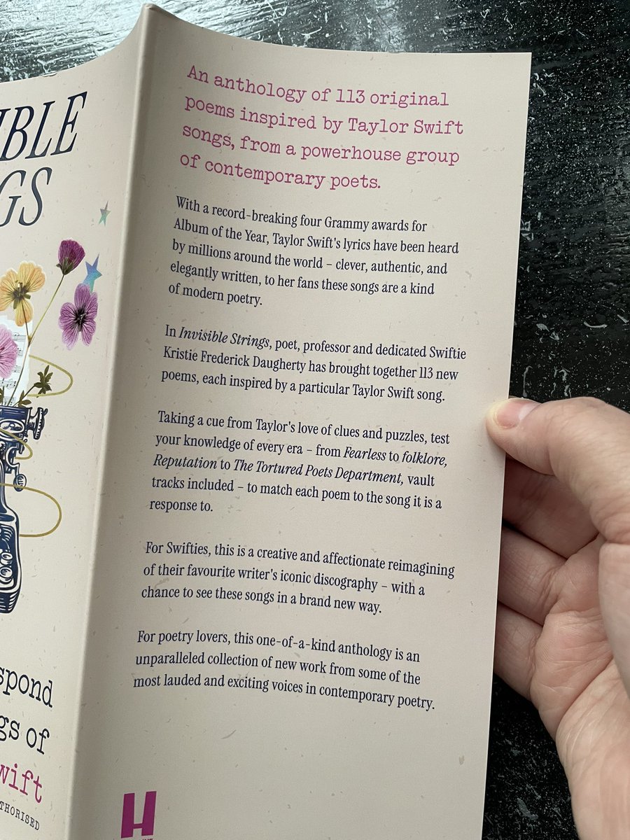 A huge thank you to <a href="/IsabelleHPG/">Isabelle Wilson</a> &amp; <a href="/headlinepg/">Headline Books</a> for #InvisibleStrongs an anthology of poems inspired by Taylor Swift songs — I can’t wait to get reading 🥰❤️

#ADPRProduct #Bookmail