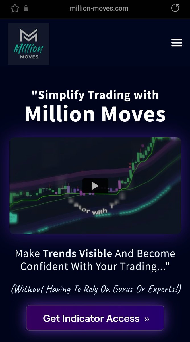 " Million Moves Indicator "
#Giveaway for Free

Original Price = 800$
But I'm doing #Giveaways this Paid Indicator for Free as a Christmas &amp; Newyear Gift

Rules:-

Likes ❤️ = 300 Target
Repost 🔁
Follow = <a href="/Adityaroypspk/">Aditya Siddhartha Roy❁</a>
Comment = "Indicator"

#Bitcoin