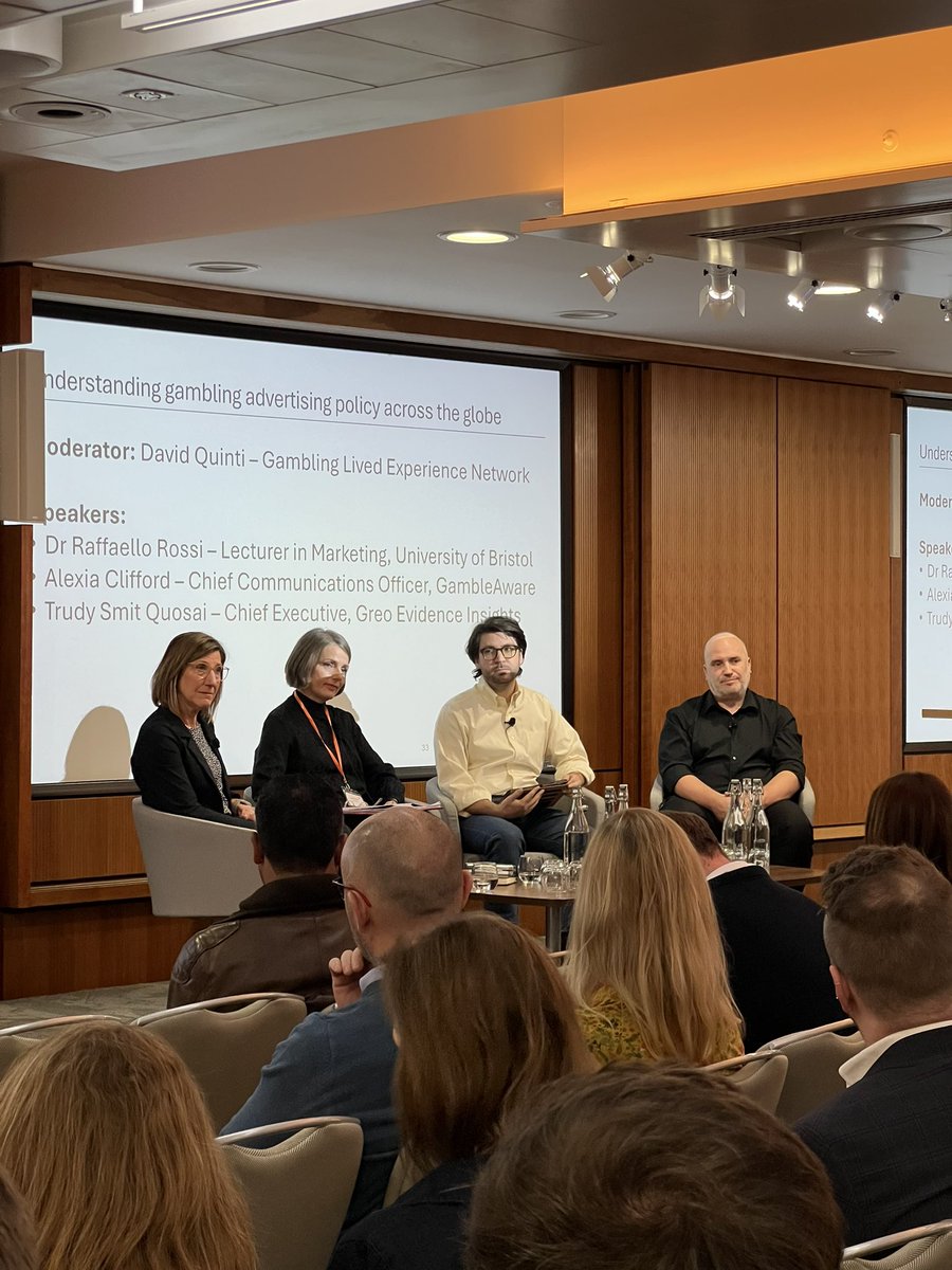 “Advertising was very triggering for me. That was nine years ago… even now, it is quite out of control.” - David Quinti, Panel Moderator and Expert by experience