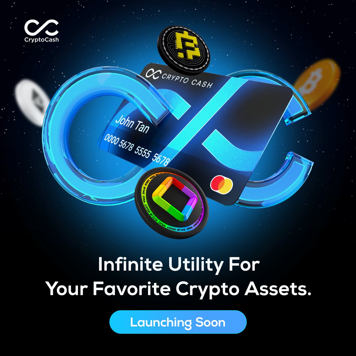 💳 Get Ready to Unlock Infinite Possibilities with #CryptoCash! 💸
Your favorite crypto assets — BFIC Coin, BLD Token, and many more — just found their perfect match! 
spend, shop, and convert crypto into cash whenever you want. 🔥
🚀 Launching soon!